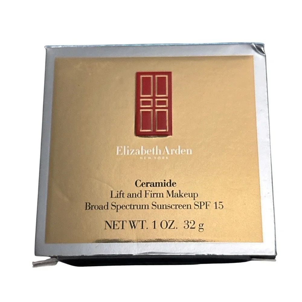 Elizabeth Arden Ceramide Lift and Firm Makeup SPF 15 Warm Bronze 14 1oz 32g NIB